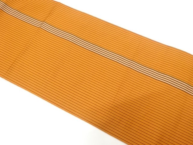 JAPANESE NAGOYA OBI / CHIKUZEN HAKATA / WOVEN STRIPE